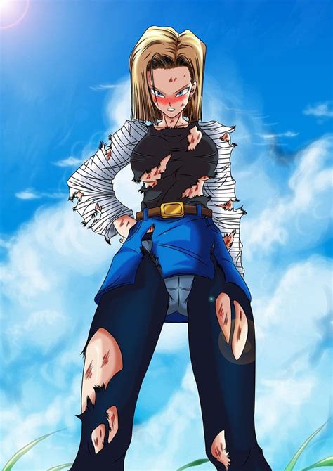 naked android 18|Android 18